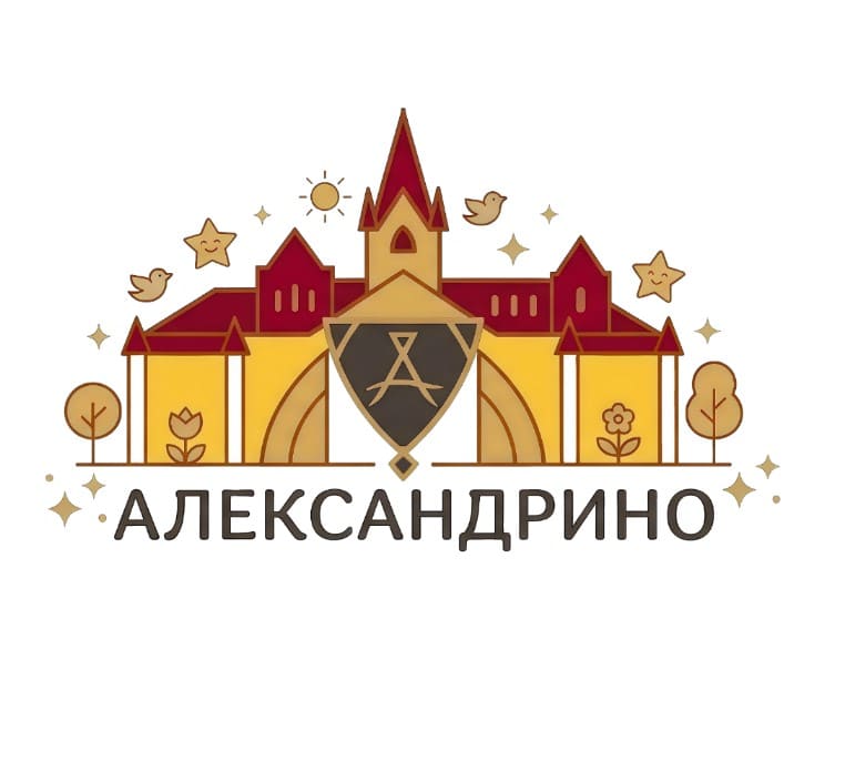 Частный детский сад Александрино (ЧДОУ Александрино) — логотип