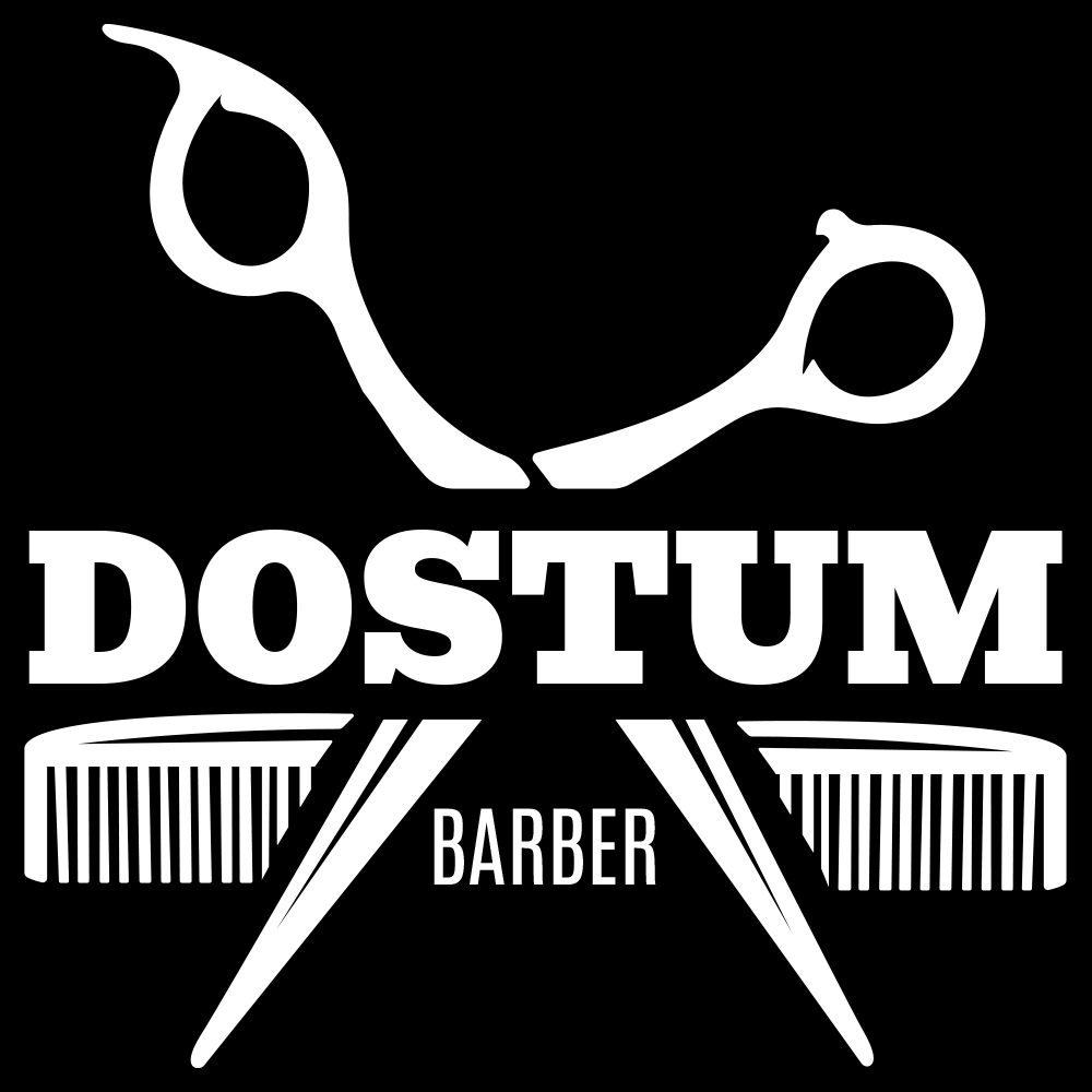 Барбершоп "Dostum" — логотип