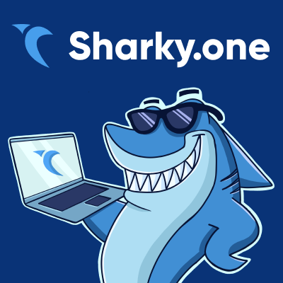 Sharky — логотип