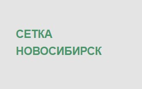 Сетка Новосибирск — логотип