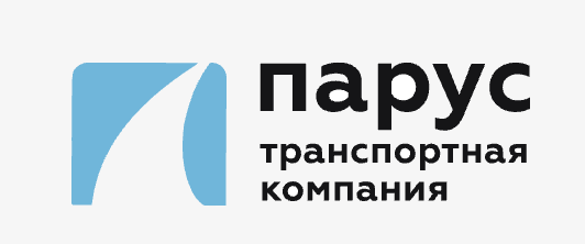 Транспортная компания "Парус" — логотип