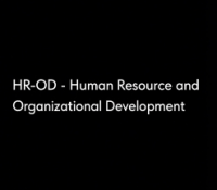 HR-OD Human Resource and Organizational Development 